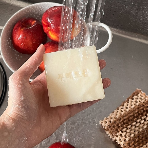 설거지비누 120g | 맨손 설거지 워싱바 친환경 1종세제 주방 주부습진 주부 과일/채소