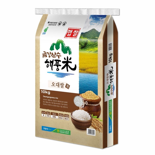25년산 고성농협 해풍미 오대쌀 10kg 상등급