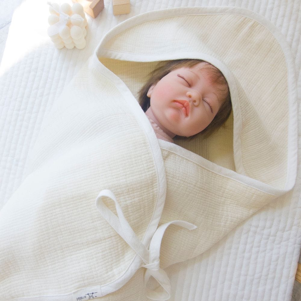 아이레빗 신생아 아기 순면 여름 겉싸개 여름이불 패드 겸용