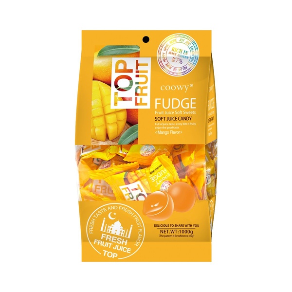 coowy 쿠위 베트남 탑젤리 탑후르츠 망고젤리 1kg