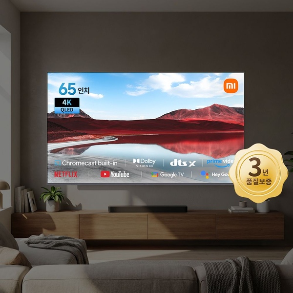 TV A PRO 65 (165cm) 4K QLED UHD 구글 스마트티비 3년AS