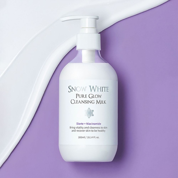 스노우화이트 퓨어 글로우 클렌징밀크 300ml