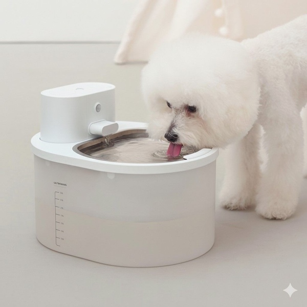 강아지 고양이 3세대 무선 자동 급수기 반려동물 정수기 음수대 워터펫 메가 3.5L