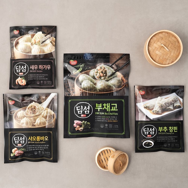 4+2 딤섬만두 300g*6봉 4종