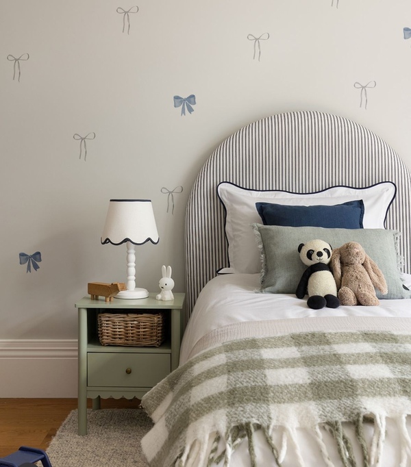 맘-싵 Mom- Sheet R-type 블루리본 / 아이방꾸미기 데코시트 벽꾸미기