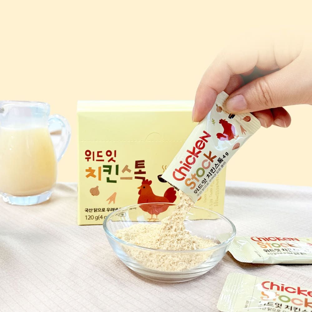 위드잇 요리비법 치킨스톡 30개