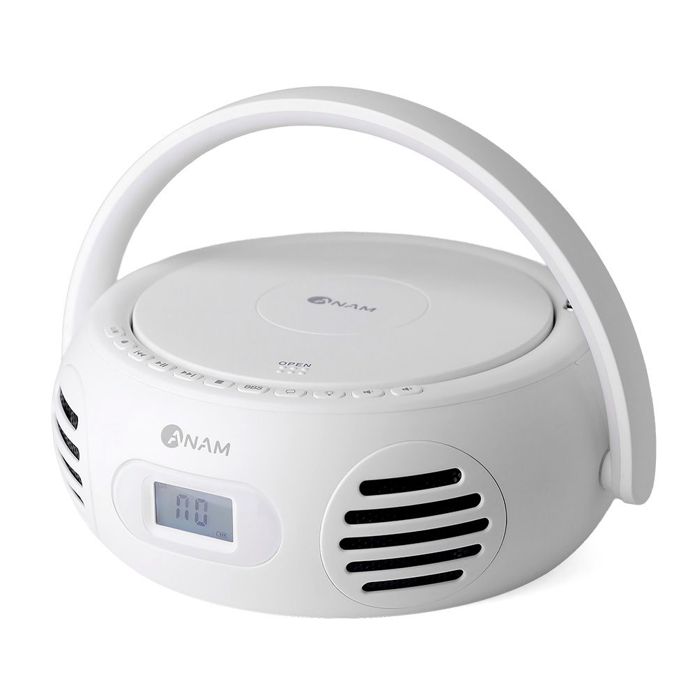 포터블 CD플레이어 A-350L 무드등 FM라디오 레트로 무선 블루투스스피커 USB MP3 가격 비교 아남 포터블 CD플레이어 A-350L 무드등 FM라디오 레트로 무선 블루투스스피커 USB MP3