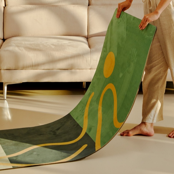 마이 컬러힐 요가매트 충격흡수 디자인 요가매트 매트 8mm 183cm x 68cm