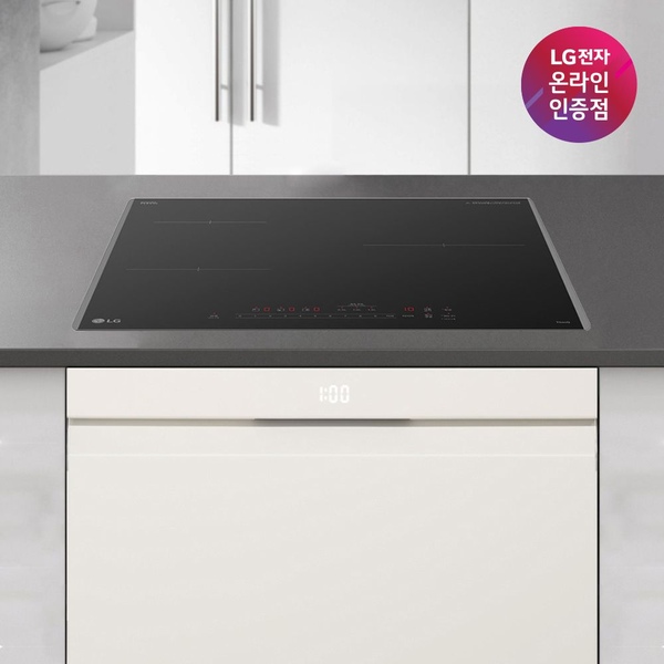 LG 디오스 식기세척기+인덕션(DUE6BGL1E+BEI3ASB2OE/6BG1E-ASB2E)