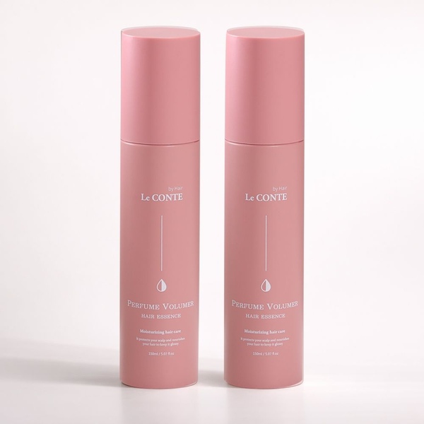 르꽁뜨 헤어에센스 퍼퓸볼류머 뿌리는 탈모 두피쿨링 모발 컬 탄력 150ml 2종