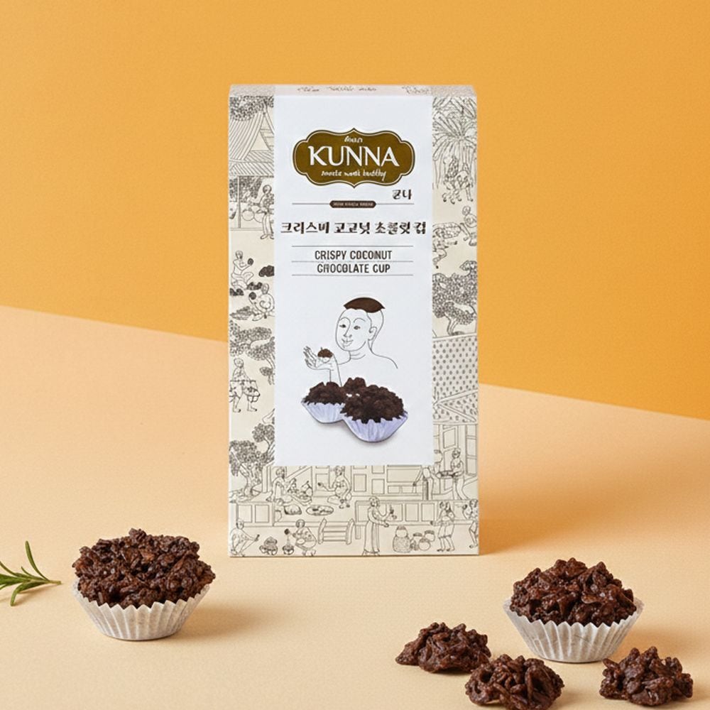 kunna 태국과자 쿤나 크리스피 코코넛 초콜릿 컵 90g 가격 추이 KUNNA kunna 태국과자 쿤나 크리스피 코코넛 초콜릿 컵 90g - 최저가 5,500원