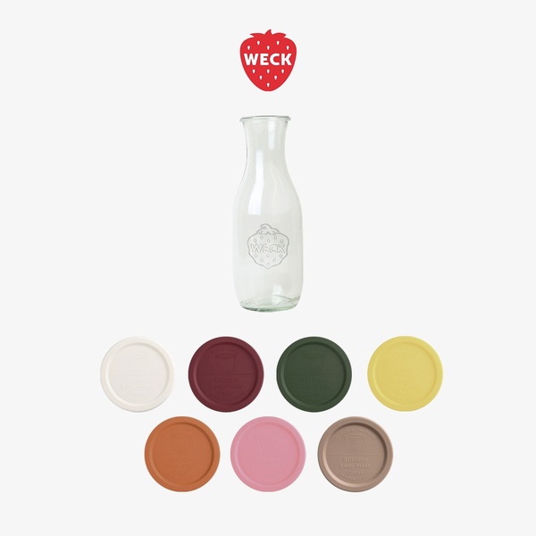 [공식수입사] 쥬스병 766(1062ml) 유리병 1개 + 실리콘뚜껑 1개