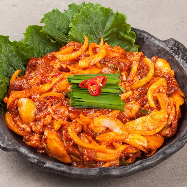 HACCP인증 무항생제 생 오리 양념고기 연탄불고기 500g 1kg