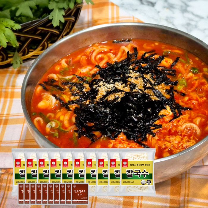 천일 얼큰이 칼국수 10인분 1세트 (면1인분10개+소스10개) 가격 추이 천일식품 천일 얼큰이 칼국수 10인분 1세트 (면1인분10개+소스10개) - 최저가 14,500원