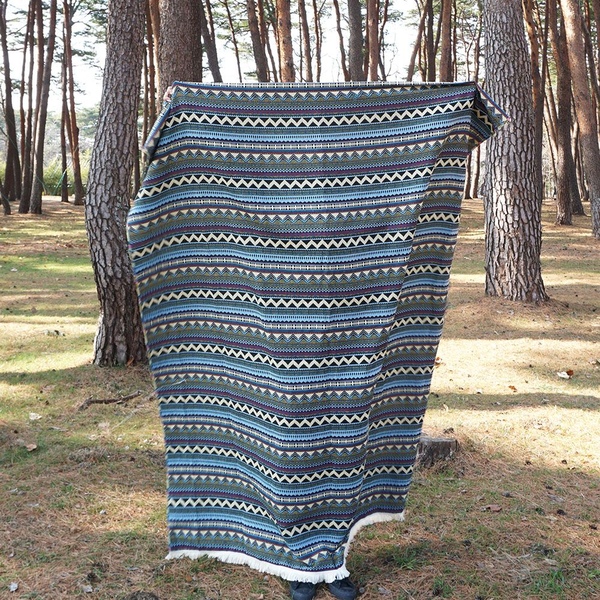 ONGI ETHNIC BLANKET MAT_2colors