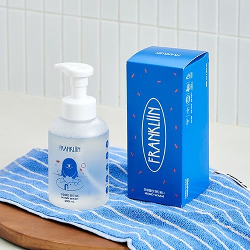 프랭클린 아기 핸드워시 500ml 거품형 유아 손세정제