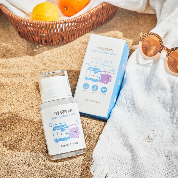 브레드이발소 아기 클렌징워터 200ml 선크림 리무버 아기 워시