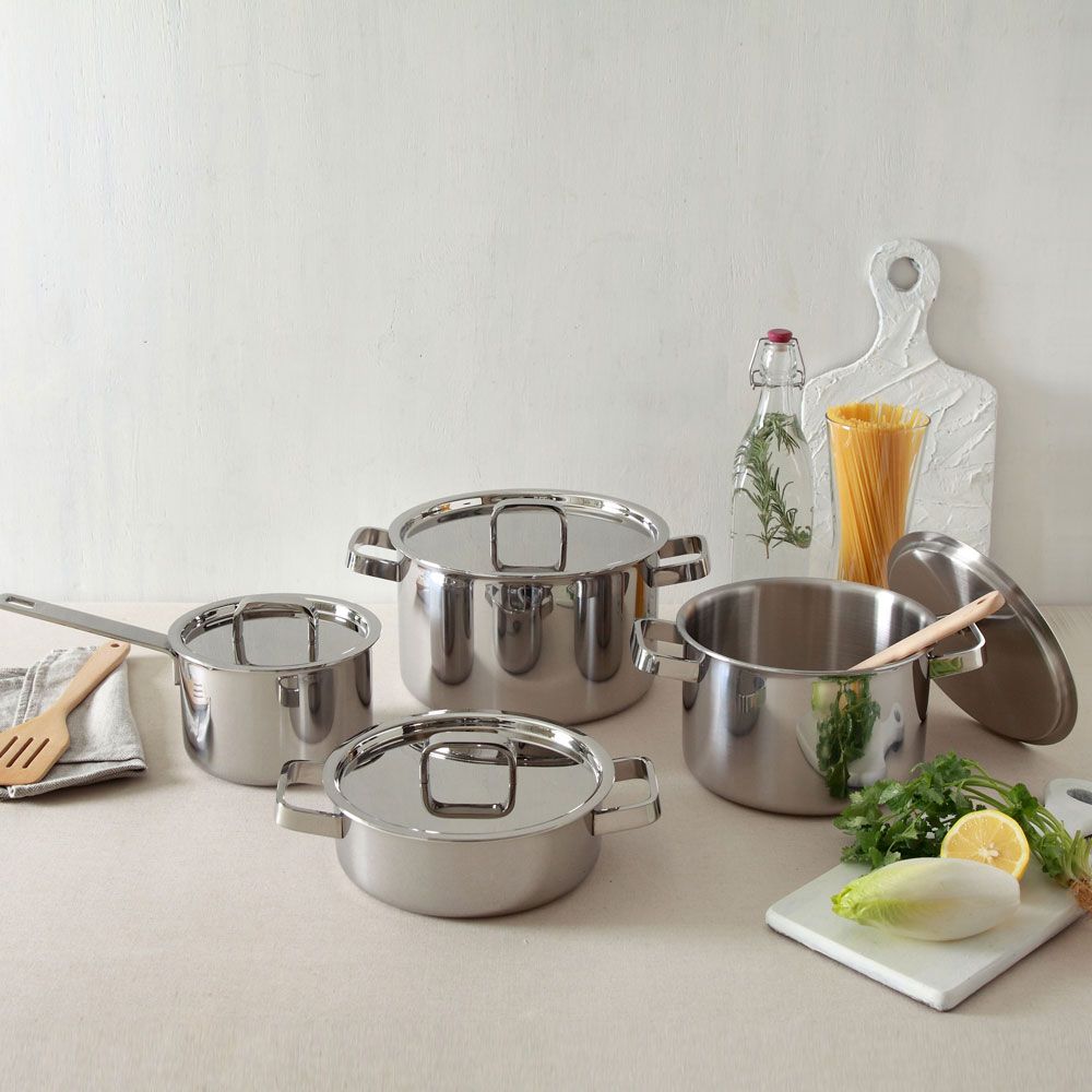 오늘의집 쿡에버 Cook304 프리미엄 인덕션 통5중 스텐 냄비 4종 세트
