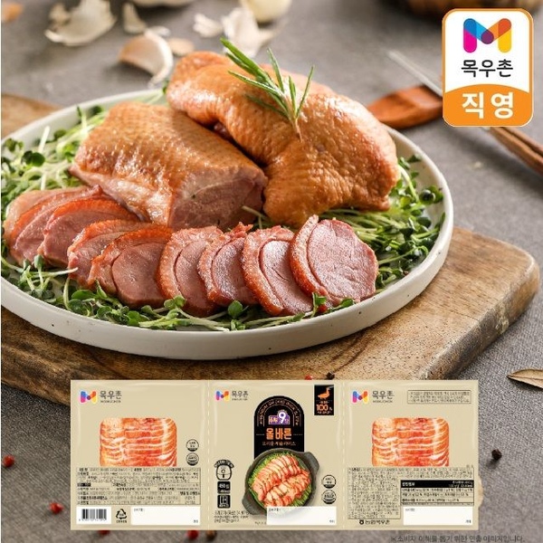 주부9단 올바른 오리훈제 슬라이스 150g X 6개