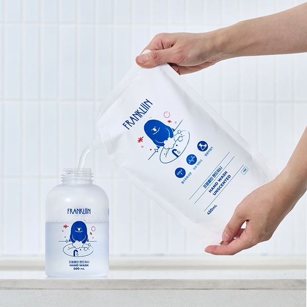 아기 핸드워시 리필 450ml 거품형 유아 손세정제