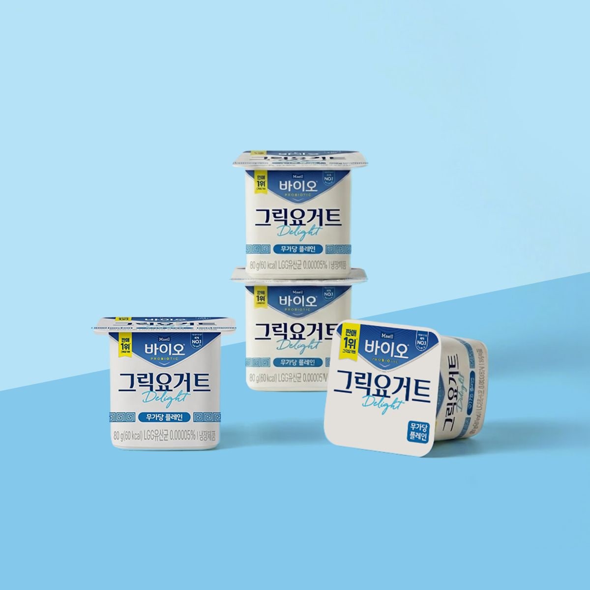 바이오 PROBIOTIC 그릭요거트 Delight 무가당 플레인 80g*16입 가격 비교 매일유업 바이오 PROBIOTIC 그릭요거트 Delight 무가당 플레인 80g*16입