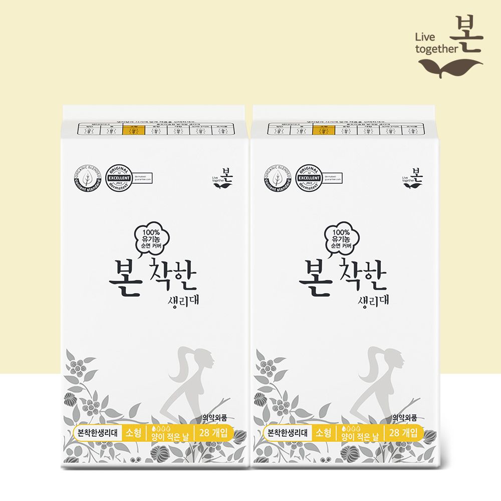 착한 유기농 생리대 소형 28P, 2팩 가격 추이 유기농본 착한 유기농 생리대 소형 28P, 2팩 - 최저가 11,500원