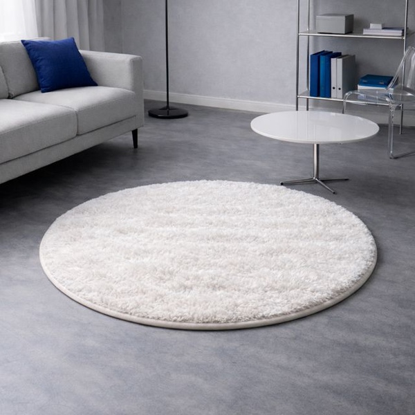 15%추가할인! 포근한 터치미 25mm 샤기 러그 장모 카페트 원형 3size