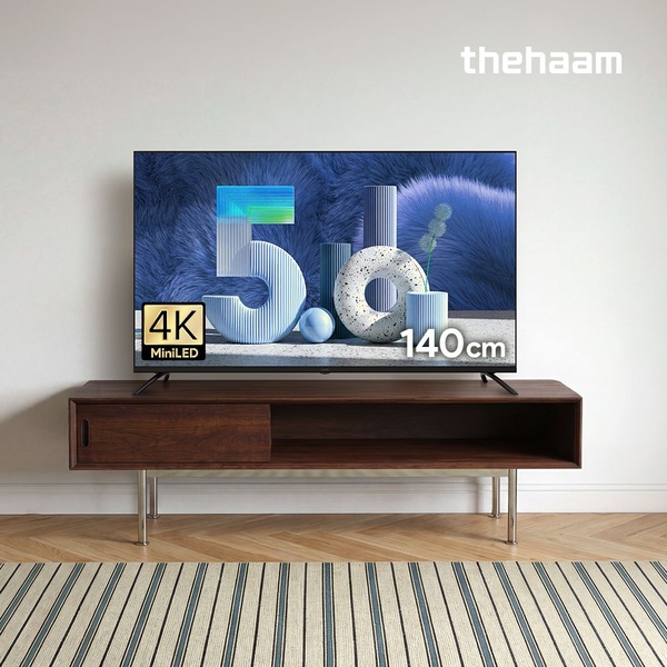 스마트 55 MINI LED 120Hz 구글5.0 Android 14 대형 삼탠바이미 가능