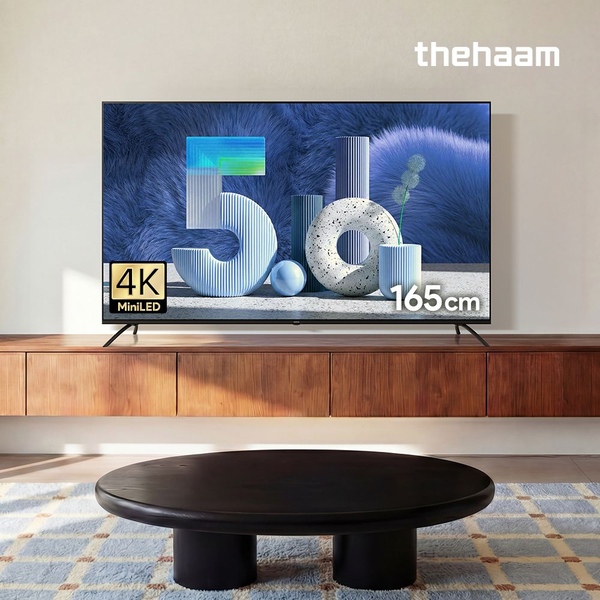 스마트 65 MINI LED 120Hz 구글5.0 Android 14 대형 삼탠바이미 가능