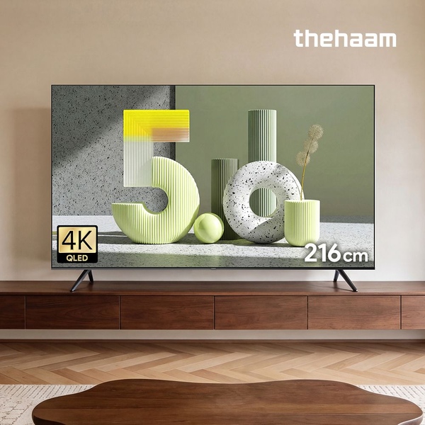 스마트 85 QLED 120Hz 구글5.0 Android14 대형 삼탠바이미 가능