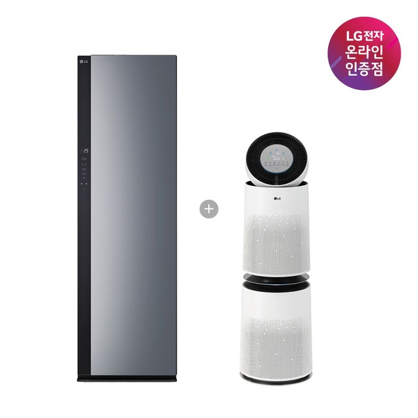 LG 스타일러+LG 퓨리케어 360 공기청정기 SC5GMR52S + AS285DWWC