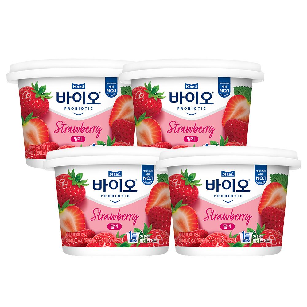 매일바이오 PROBIOTIC 딸기 400G 4입 가격 비교 매일유업 매일바이오 PROBIOTIC 딸기 400G 4입
