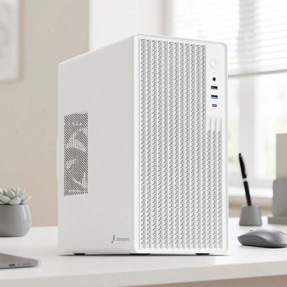 주연테크 굿워크 D1v56G 화이트 AMD 라이젠5 5600G 컴퓨터
