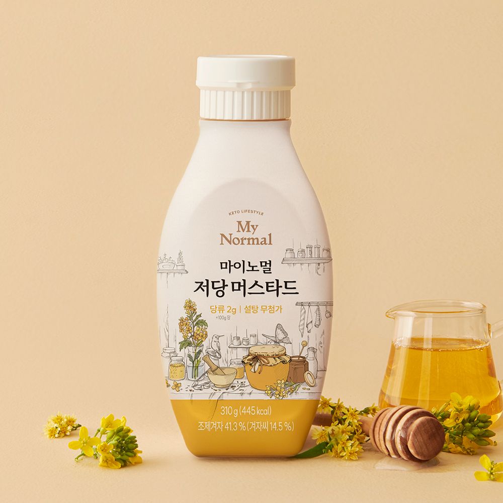 마이노멀 저당머스타드 310g