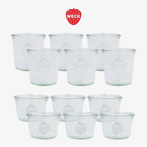 [공식수입사] 몰드 741(370ml) 유리병 6개 + 몰드 742(580ml)유리병 6개