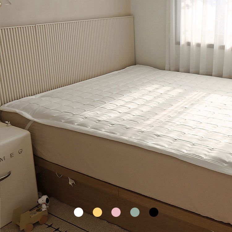 루시드슬립 부드러운 아멜리 워싱 사계절 고정밴딩 침대패드 SS/Q/DK 20colors