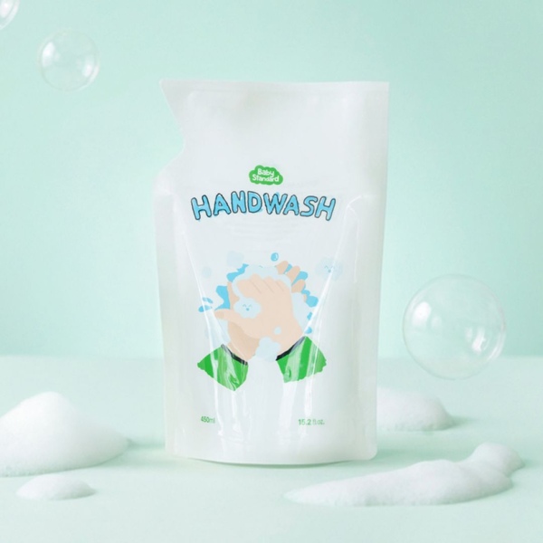 아기 핸드워시 리필 450ml 거품형 무향 유아 손세정제