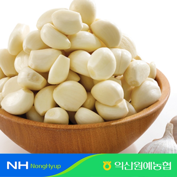 [농협선별] 국내산 신선 깐마늘 1kg 실중량 / 산지직송