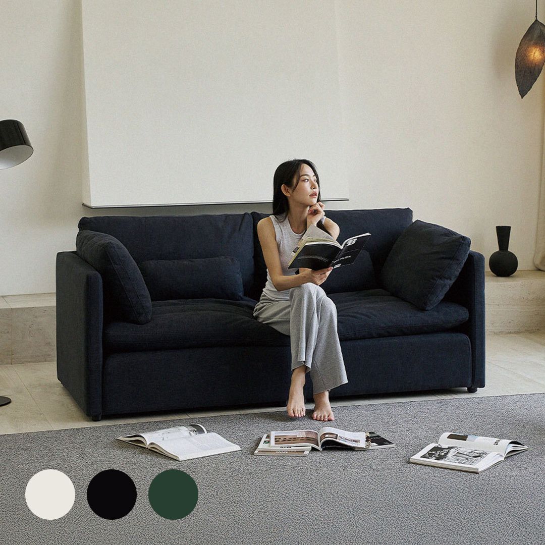 오늘의집 필로 데이비스 패브릭 구스 모듈 소파 3인 4인용 베이직/멀티형 3colors