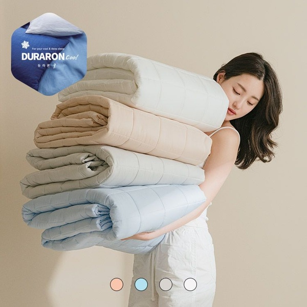 시베리아 정품 듀라론100% 냉감 고정밴드 침대패드 SS/Q/K/LK 4colors
