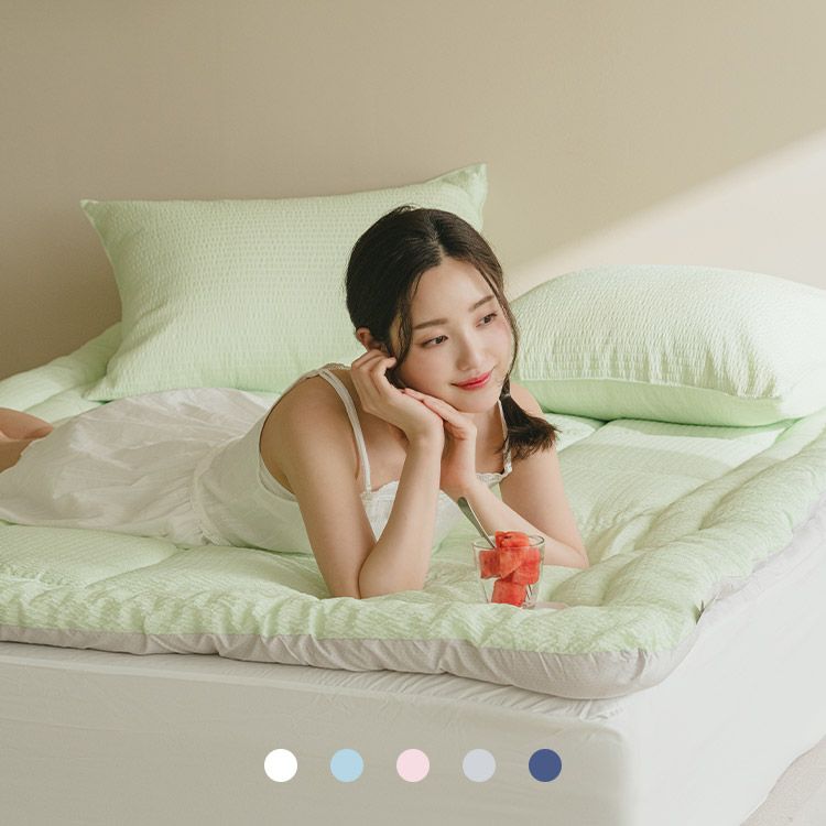 아망떼 시어서커 포휴즈 여름 토퍼 SS/Q 8color