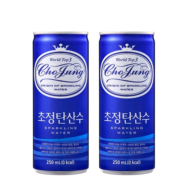 초정탄산수 플레인 250ml x 30캔