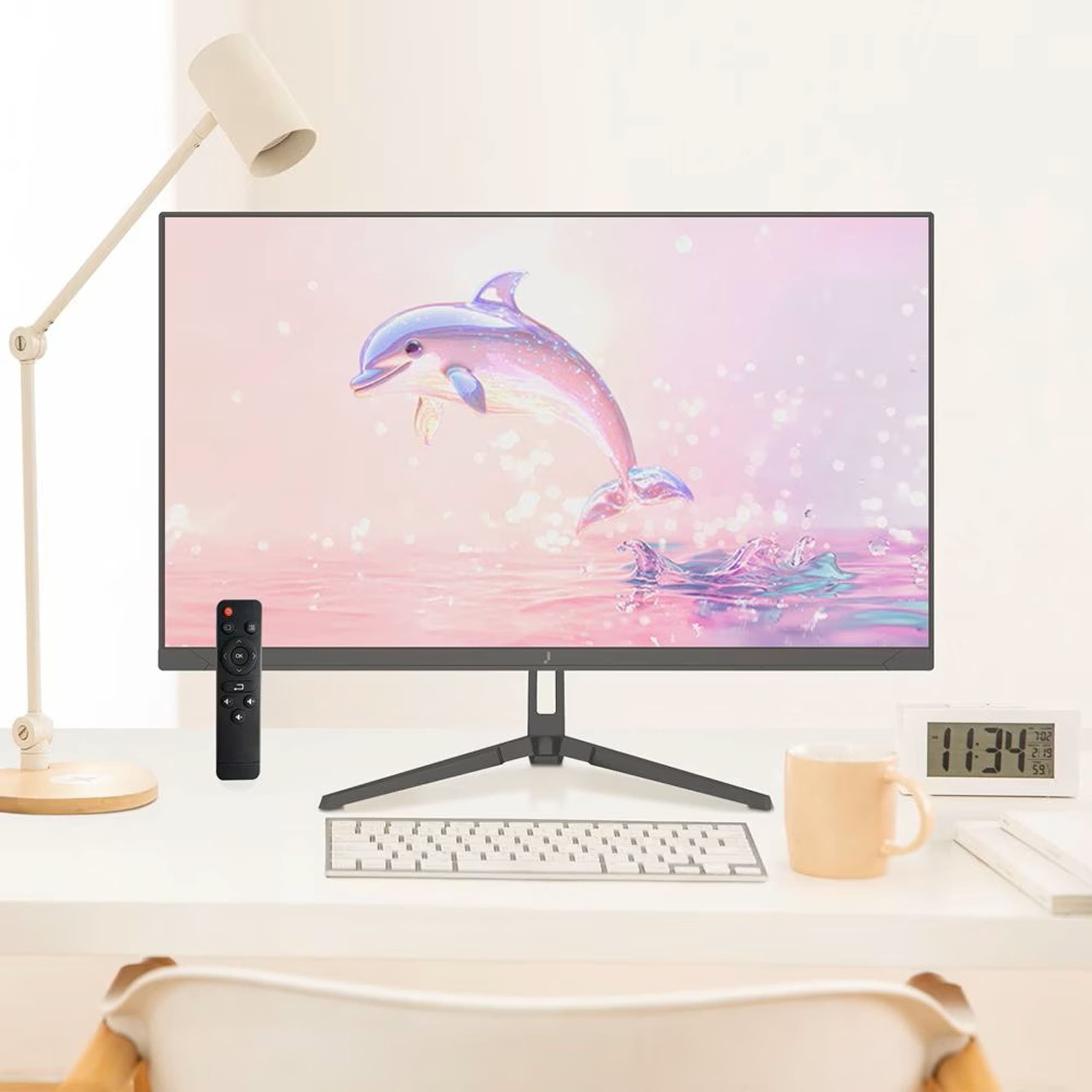주연테크 V27UE 69cm 4K UHD IPS 모니터 PBP PIP HDR 리모컨