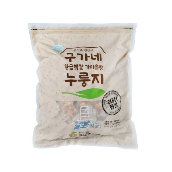 황금햅쌀 가마솥맛 누룽지 3kg (1봉)