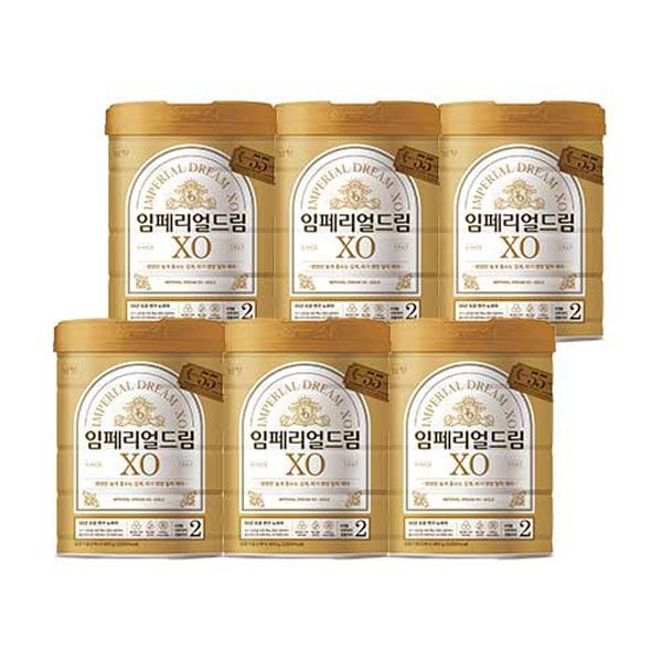 오늘의집 남양 임페리얼드림 XO GOLD 2단계 800g 6캔 / 캔분유