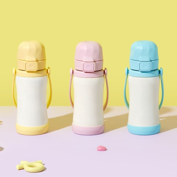 데코플레이 스테인리스 유아텀블러 300ml (레몬슈가/크리미블루/스트로베리)