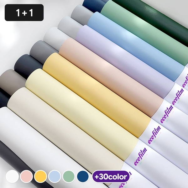 [1+1] 에어프리 인테리어필름 냉장고 가구 싱크대 리폼 시트지 36color