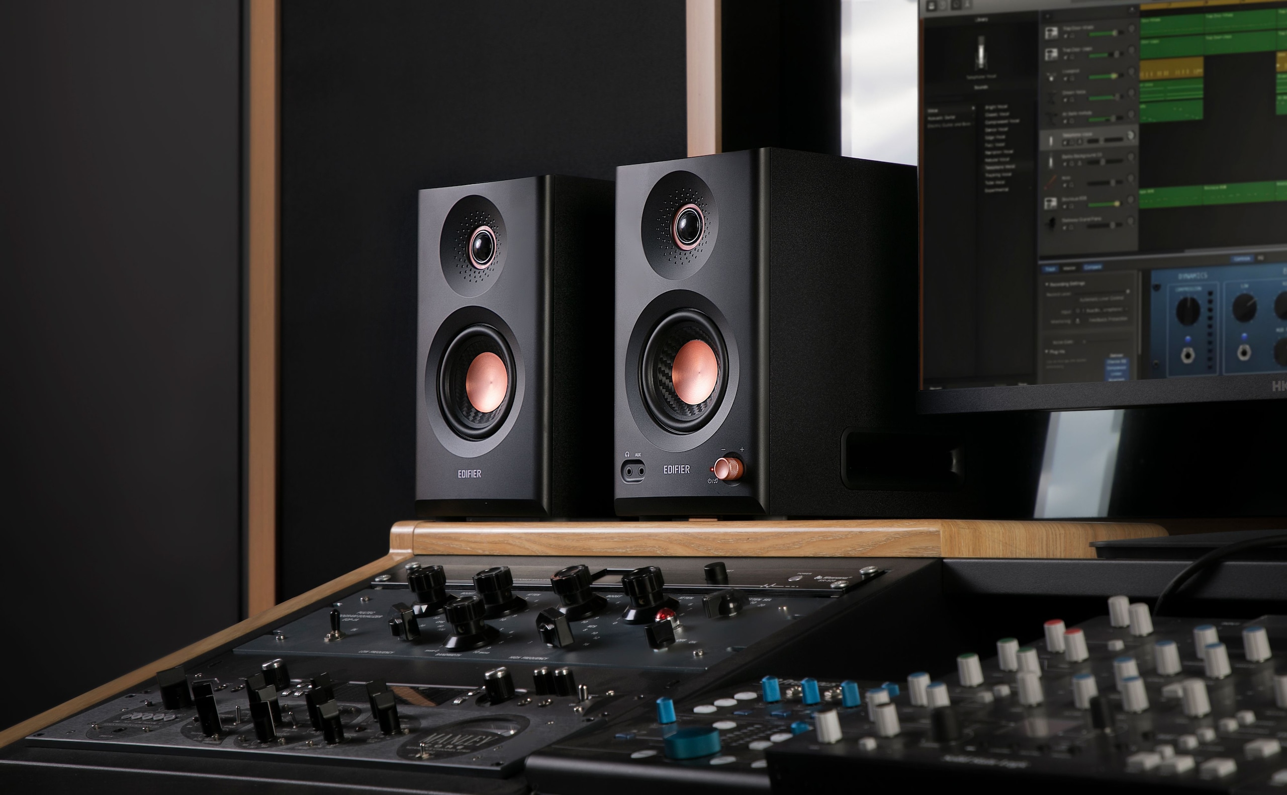 오늘의집 한국정발 MR5 PC-FI 데스크 파이 블루투스 모니터 스피커