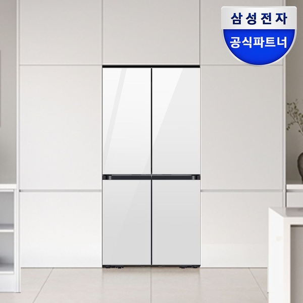 삼성전자 최대혜택가209만 삼성 비스포크 키친핏 냉장고 4도어 RM70F63R2W 클린화이트