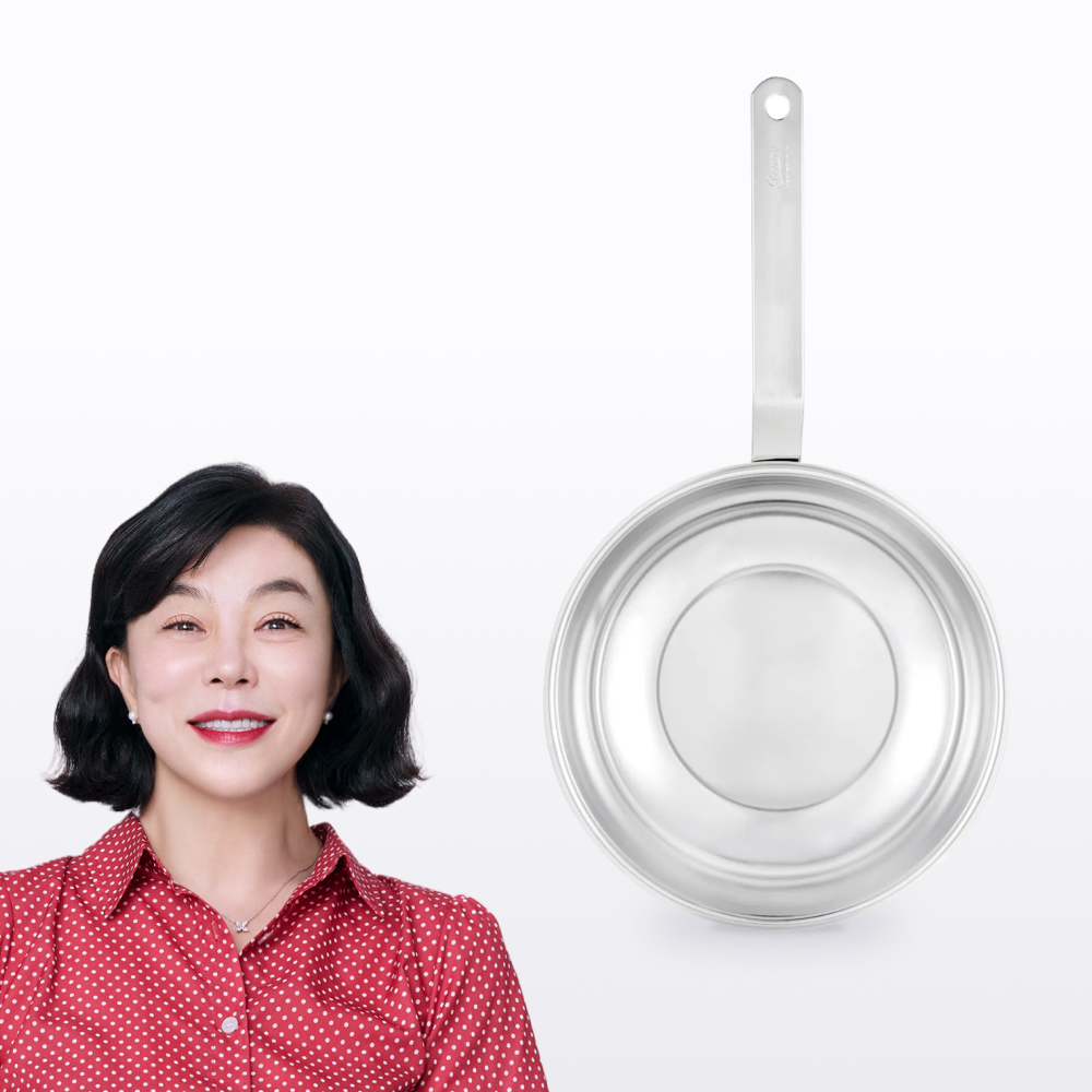 오늘의집 무연마제 스테인리스 통5중 스텐웍 24cm